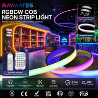 Bande LED adressable WS2811 24V, éclairage uniforme RGBCCT, sans chute de tension, étanche IP67, flexible, décorative, néon COB