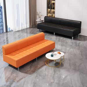 Muebles de salón más vendidos, silla de espera para barbería, sofá de peluquería para centro de belleza, barbería - Product Image 3