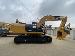 Excavatrice sur chenilles hydraulique CAT 329D2 d'occasion, robuste, 29 tonnes, avec brise-roche, à vendre - Product Image 4