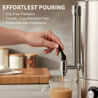 Chauffe-eau électrique, récipient, cafetière automatique, contrôle de la température, acier inoxydable, restaurant, commercial, OEM/ODM