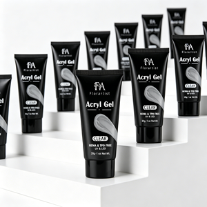 <span class=keywords><strong>Gel</strong></span> Poly Trasparente 30g Senza HEMA - <span class=keywords><strong>Gel</strong></span> Acrilico Professionale per Estensione Unghie con Etichetta Privata - Modellante a Lunga Durata e Resistente - Product Image 4