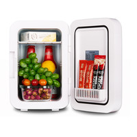 Mini réfrigérateur portable 8L, 3 niveaux, avec écran tactile numérique, pour voiture, maison, bureau, voyage, extérieur
