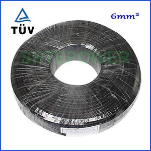 Lot of 50m 6mm2 PV <strong>Solar</strong> Cable in Red &amp; Black 25m Connecting Terminals Included Raw Material for <strong>Solar</strong> <strong>Panel</strong> <strong>System</strong> - Product Image 3