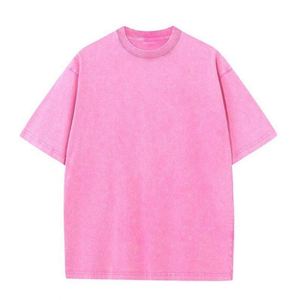 Custom Logo Vintage Silk Screen Printed Regular Fit Heavyweight 100% Cotton Eco-Friendly Breathable Men's T-<b>Shirt</b> - Product Image 5