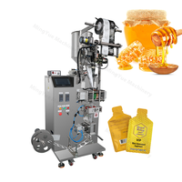 Máquina Empacadora Automática VFFS Pequeña para Sobres Irregulares de 12ml y 15ml, para Miel, Ketchup y Aceite de Oliva