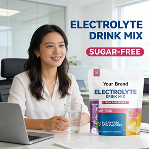 Poudre d'électrolytes en sachets pour marque privée OEM, mélange <span class=keywords><strong>de</strong></span> boisson électrolytique en poudre, <span class=keywords><strong>prix</strong></span> usine - Product Image 1