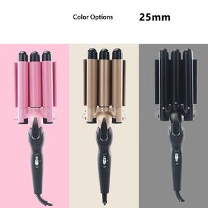 Rizador de Pelo Eléctrico de Iones Negativos con Ondas Grandes, Plancha de Pelo con Tres Barras y 25 Rodillos Grandes - Product Image 4