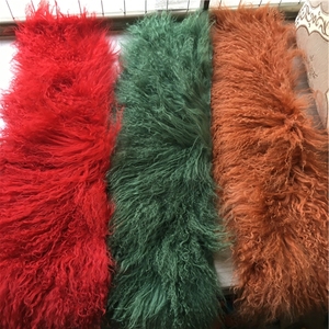 Pelliccia Animale, Lana Molto Riccia, Cappotto Lungo in Vera Pelliccia Mongola 100% Naturale per Uomo - Product Image 3