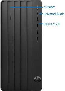 Pour <span class=keywords><strong>HP</strong></span> 280 G9 Pro <span class=keywords><strong>tour</strong></span> I7-12700K de bureau 32GB DDR4 1TB NVMe SSD USB C pour HDMI VGA Wi-Fi pour Windows 11 Pro <span class=keywords><strong>ordinateur</strong></span> noir - Product Image 6
