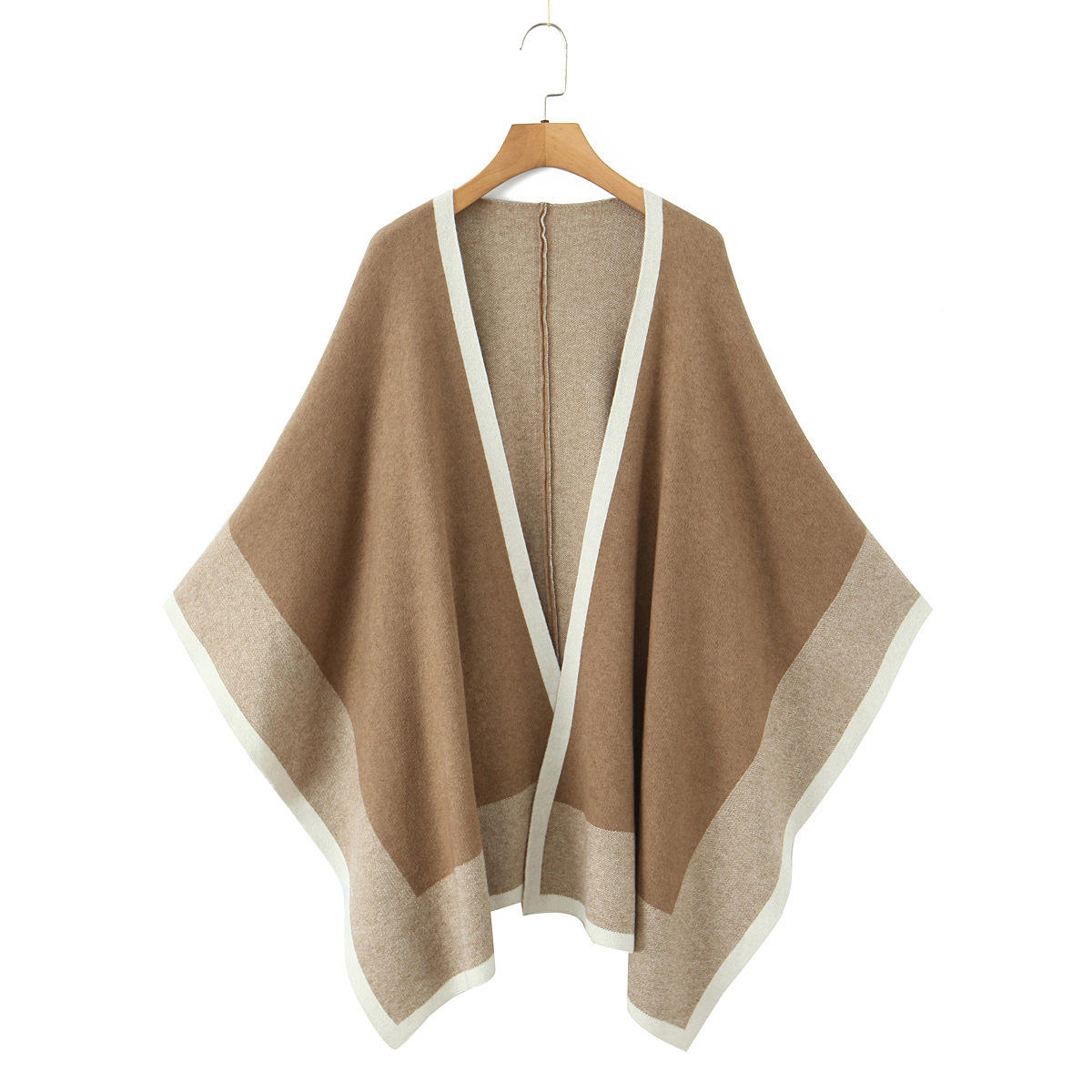 ผ้าคลุมไหล่สีกากี