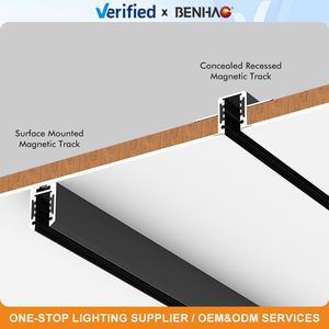 Benhao nouveau produit bureau hôtel angle réglable 48V 3W 5W 7W 11W magnétique maison Led piste lumière - Product Image 2