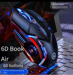 Souris de jeu ergonomique filaire ultime pour droitier, RGB, silencieuse, avec interrupteurs mécaniques à moule privé - Product Image 5