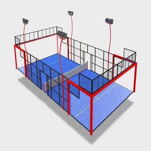 Fabricante BEWE, Pista de <span class=keywords><strong>Pádel</strong></span> Panorámica para Interiores y Exteriores, <span class=keywords><strong>C</strong></span>ésped Sintético Colorido, Pista de Tenis - Product Image 4