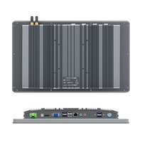 Fanless Industrial PC IP65 Touch Screen Monitor with Intel I3/I5/J1900 CPU Wins HMI Panel for Factory Automation CNC Control