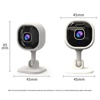 Kamera Keamanan Nirkabel A3 Definisi Tinggi dengan Penglihatan Malam, Audio Dua Arah, Penyimpanan Kartu TF untuk Monitor Rumah/Bayi/Hewan Peliharaan