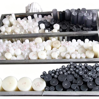 Fournisseur de tiges en nylon extrudé solide en polyamide PA6 à faible coefficient d'absorption d'eau et petite absorption d'eau