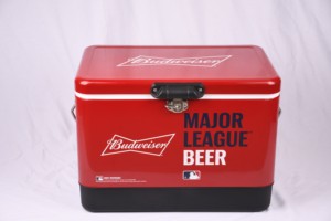 Biểu tượng tùy chỉnh 13L 15L 20L 30L 51L Băng hộp mát <span class=keywords><strong>retro</strong></span> kim loại ngoài trời bia hộp mát - Product Image 2