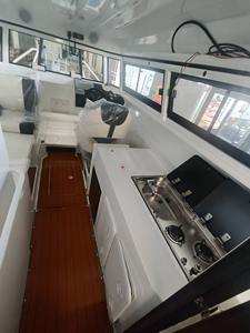 Nouveau design, bateau <span class=keywords><strong>de</strong></span> pêche <span class=keywords><strong>en</strong></span> aluminium <span class=keywords><strong>de</strong></span> 9 m, facile à construire, avec propulseur <span class=keywords><strong>de</strong></span> proépaulement, à vendre - Product Image 4