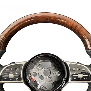 Volant en bois de pêche personnalisé pour Mercedes Benz Classe A, E, <span class=keywords><strong>S</strong></span>, <span class=keywords><strong>C</strong></span>, G, W205, W204, W212, W211, S300, S500, G500, G350, W222 - Product Image 2
