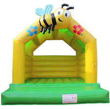 Gorila inflable Bouncy Little Bee Jumping Castle Bounce House Combo con tobogán para la venta - Product Image 2