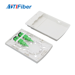Boîtier de terminaison fibre optique mural FTTH ABS 2 fibres (Rosta Nap Box) - Product Image 5