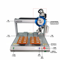 Applicateur de ruban adhésif double face entièrement automatique pour bandes LED, bouteilles, étiquettes suspendues, surfaces planes, étiquetage adhésif pour écrans tactiles