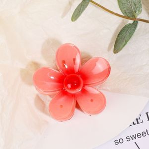 مشابك زهرة QianJin غير قابلة للإنزلاق المشابك الكبيرة لصيد الشعر ، حاملات ذيل الحصان ، مشابك الفك للفتيات - Product Image 4