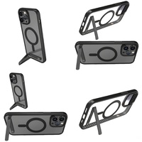 Casing Magnetik Transparan untuk iPhone 16 Pro Max 17 Air 15 14 13 12 11 Plus, Aksesoris Elektronik Grosir