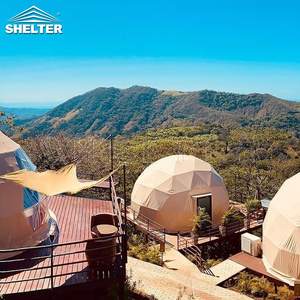Shelter Dome-Projekt in Costa Rica Hotel Geodätische Kuppelzelte Luxus-Glamping-Zelte mit Bad - Product Image 2