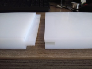 Patinoire synthétique autolubrifiante en UHMWPE, 2000*1000*20mm, pour l'entraînement au hockey, utilisation en extérieur et en intérieur, faible usure des lames - Product Image 3