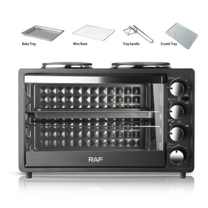 Four à convection électrique 30L grande capacité, contrôle numérique, multifonction, pour toasts, cuisson, usage extérieur et hôtelier - Product Image 3
