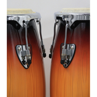 Professional Conga Drum Set With Stands Konka Latin Professional Music Percussion for Wholesale with Wood Material