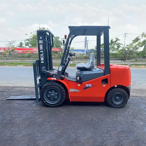 Forklift Diesel Heli 3.5T Dengan Side Shift, Kabin Dapat Disesuaikan, Garpu 3T 2T, Forklift Diesel Counterbalance Internal Combustion - Product Image 1