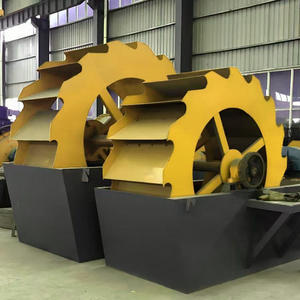 High Capacity Industrial Bucket <b>Wheel</b> Sand <b>Washing</b> <b>Machine</b> AC Motor 5-10t/h for Mining Quarry Aggregate Gravel Processing - Product Image 4