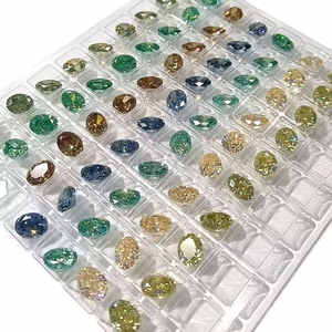 Piedras Preciosas de Moissanita Sueltas al por Mayor en Colores Naturales, Forma Ovalada, Negro, Azul, Verde, Amarillo con Certificado GRA - Product Image 3