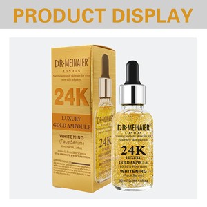 Sérum visage 24K Gold blanchissant hydratant sérum Anti-âge essence de soin de la peau - Product Image 3