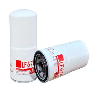 LF670 elemento del filtro dell'olio ad alta efficienza P550671 92671 9 y4464 C3313279 RE45576 961172 6212515301 per parti del motore del camion