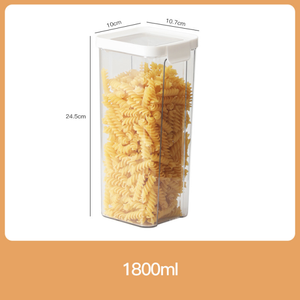 Food Grade BPA Free Clear PET Airtight Storage <b>Jars</b> Moisture Proof Plastic Containers for Milk Powder Cereal Multigrain Dry Food - Product Image 1