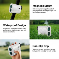 Télémètre laser de golf de haute précision 2026 avec fonction jour/nuit, montable sur lunette, compact et adapté au golf de nuit