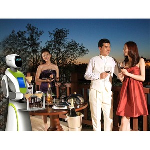CSJBOT — <span class=keywords><strong>Robot</strong></span> de Service Commercial Intelligent, adapté aux aliments de Restaurant, livraison automatique, sans Contact - Product Image 5
