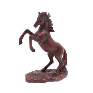 OEM اليدوية الطفولة الذاكرة bobblehead أرقام سطح المكتب الراتنج لوحة الذئب مزركشة رئيس ل سيارة المنزل مكتب ديكور - Product Image 5