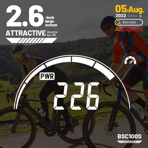 Computadora Inalámbrica para Bicicleta BSC100S con GPS y ANT+, Multifuncional, con Pantalla LCD de 2.4 para Ciclismo - Product Image 5