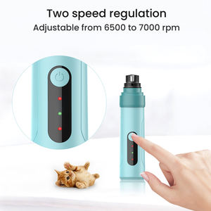 LILIPRO Pet Electric nail grinder Silent Rechargeable 2 Speed 6500/7000RPM Emery meule pour <span class=keywords><strong>chien</strong></span> et chat - Product Image 2