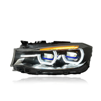 Ensemble de phares LED KGKB pour BMW F34 Série 3 GT 2013-2020, yeux d'ange, double projecteur, double faisceau, DRL, mise à niveau Plug & Play
