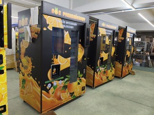Distributeur automatique de jus d'orange frais <span class=keywords><strong>24h</strong></span>/24 3000MAX - Écran tactile intelligent, surveillance à distance et personnalisation de l'autocollant - Product Image 2