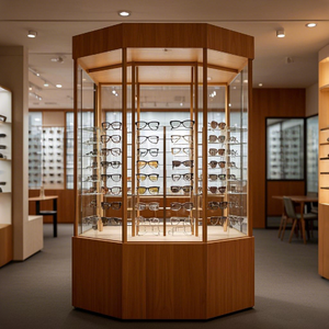 Cao cấp bằng gỗ tùy chỉnh kính quang học giới thiệu kính mắt giới thiệu hiển thị giá thời trang bán lẻ thiết kế nội thất furnituresales - Product Image 3