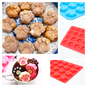 Moule de cuisson en Silicone pour os de chiot, moules en Silicone de qualité alimentaire pour chocolat, bonbons, gelée, moule à chocolat en Silicone - Product Image 5