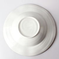 Assiettes de Restaurant en porcelaine céramique, assiettes à soupe de Restaurant bon marché 1 pièce