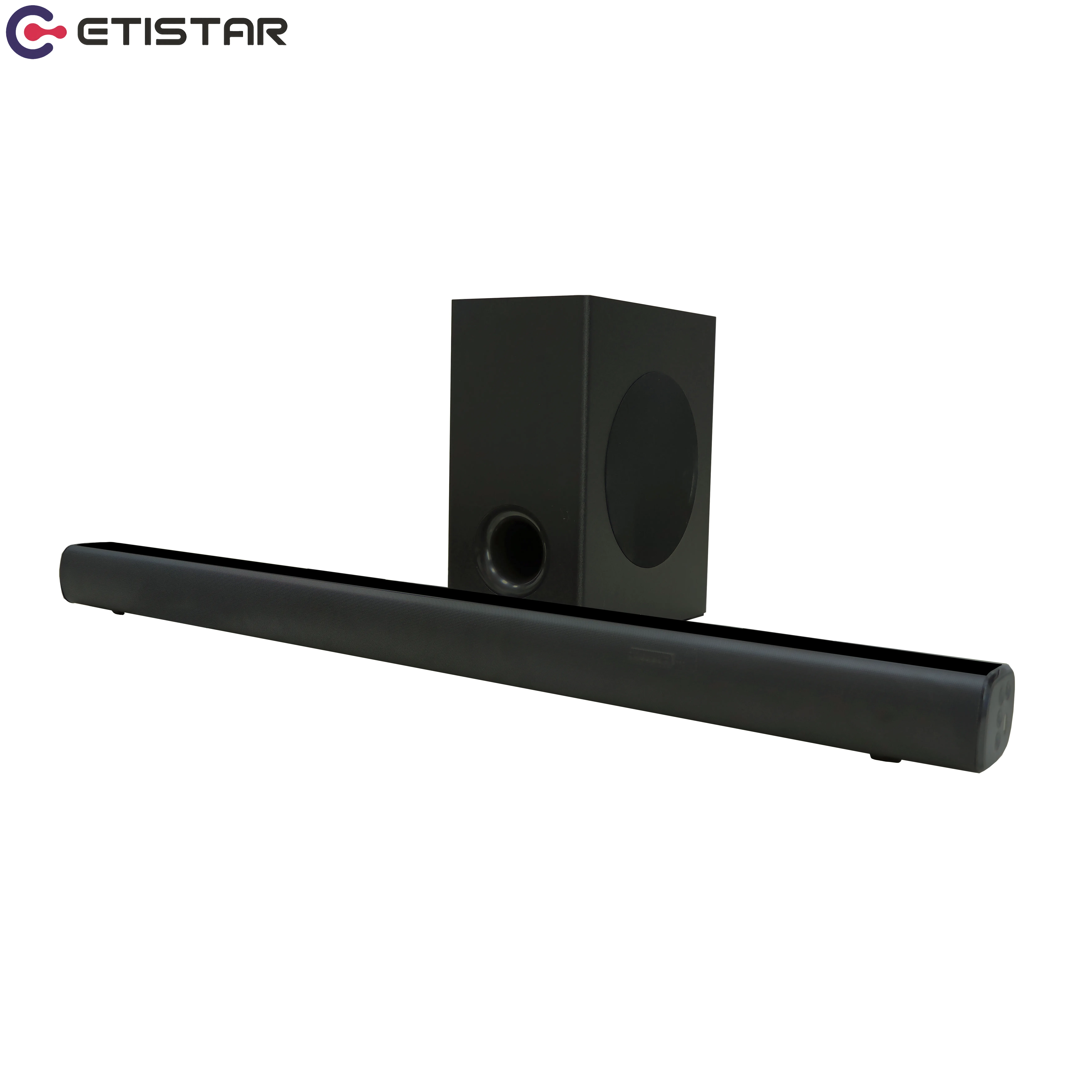 High Sound Quality Sound bar With Subwoofer 120W Bluetooth Wireless 2.1 home theatre system SoundBar Speaker For Tv Pc