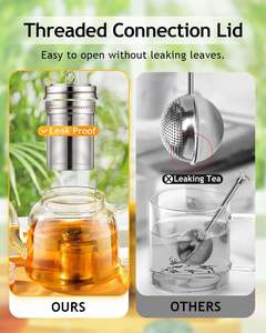 كرة شاي Infuser مع فلتر قابل لإعادة الاستخدام Infuser كرة شاي InfuserTea Ball - Product Image 6